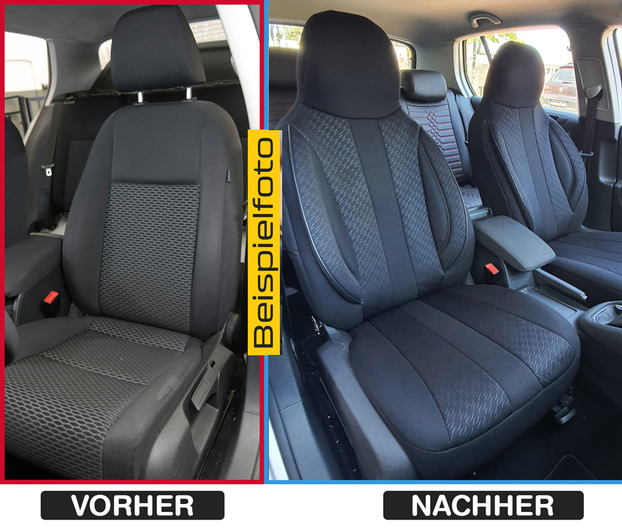 Maß Schonbezüge Sitzbezüge für Audi A1 MD